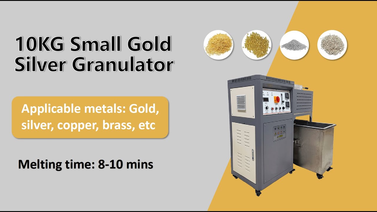 COOLDO Gold silver copper granulating machine operation introduction