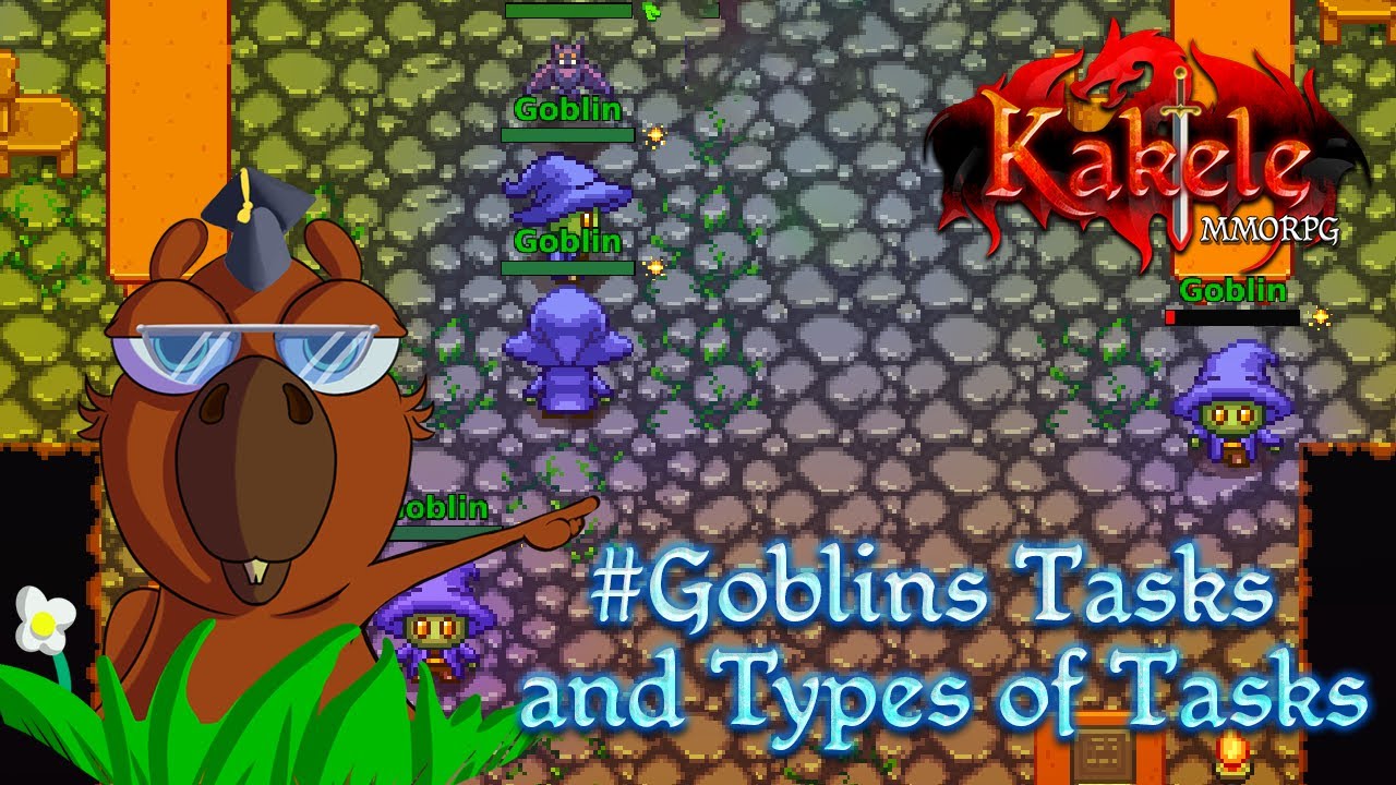 Kakele Online - Goblins Tasks + Types of Tasks (Tutorial)