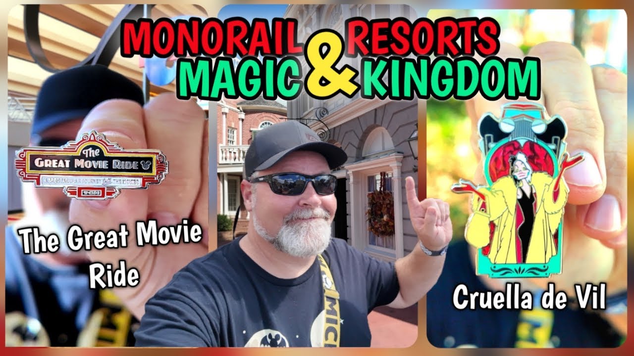 Петля монорельсовой дороги Disney Resort. ТОРГОВЛЯ ПИН-КОДАМИ — октябрь 2025 г.