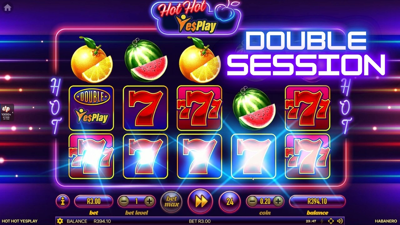 Can We Get Lucky On This Quick Double Session Hot Hot Fruit Yes Play! Let's go...