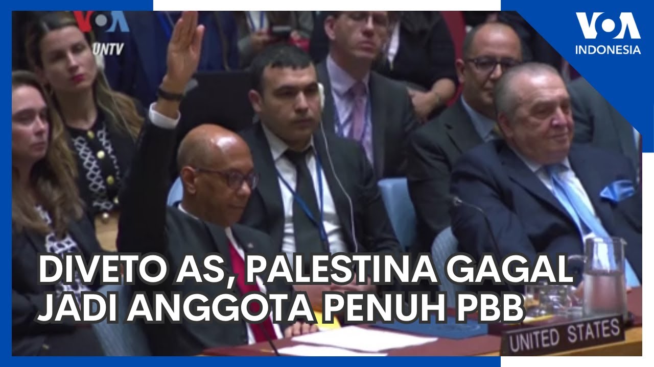 Diveto AS, Palestina Gagal Jadi Anggota Penuh PBB