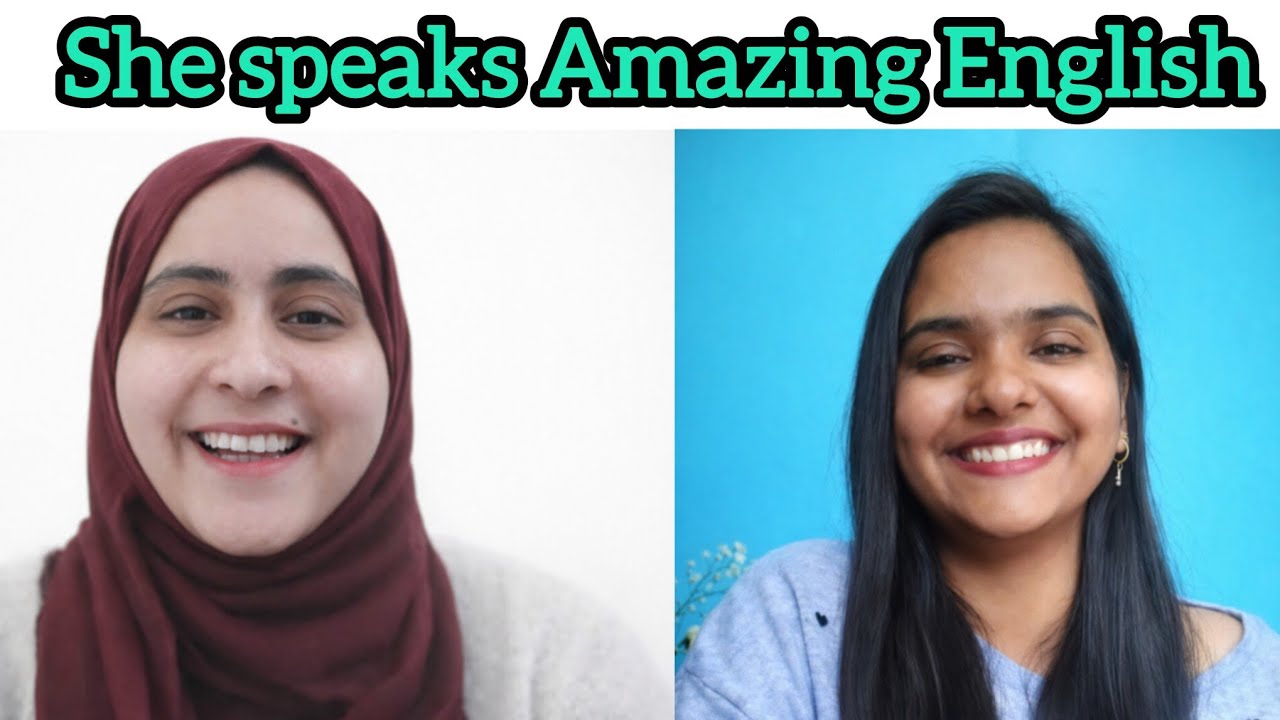 She Speaks Amazing Englis / Speaking English Practice 