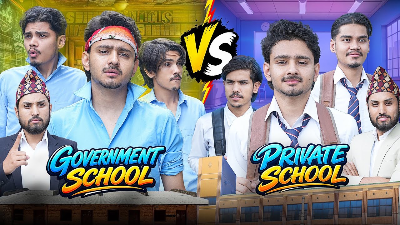 Government Vs Private || School Life || OGWOOD 