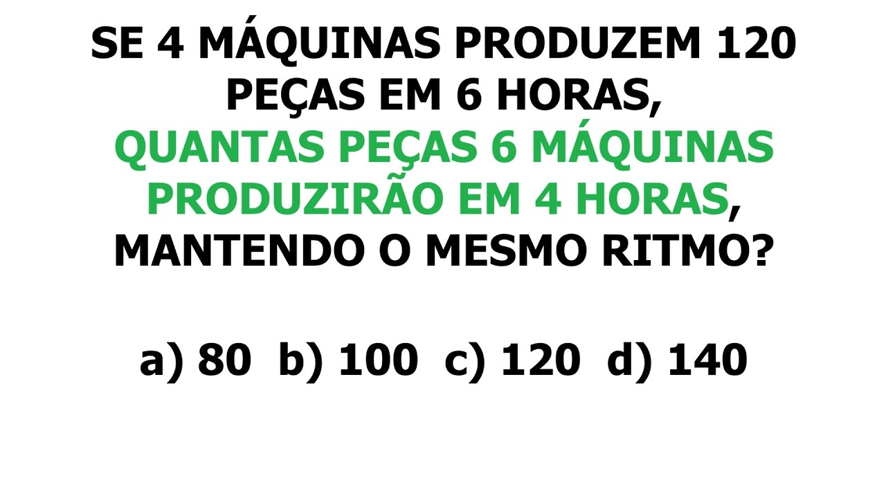 Matemática Básica Regra de Três Composta para Concurso e Enem (Sem Confusão!)