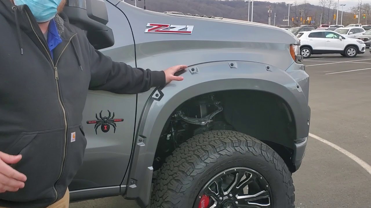 Chevy Silverado RST with SCA Black Widow Package - Lifted Truck in Baden, PA     www.wrightchevy.com