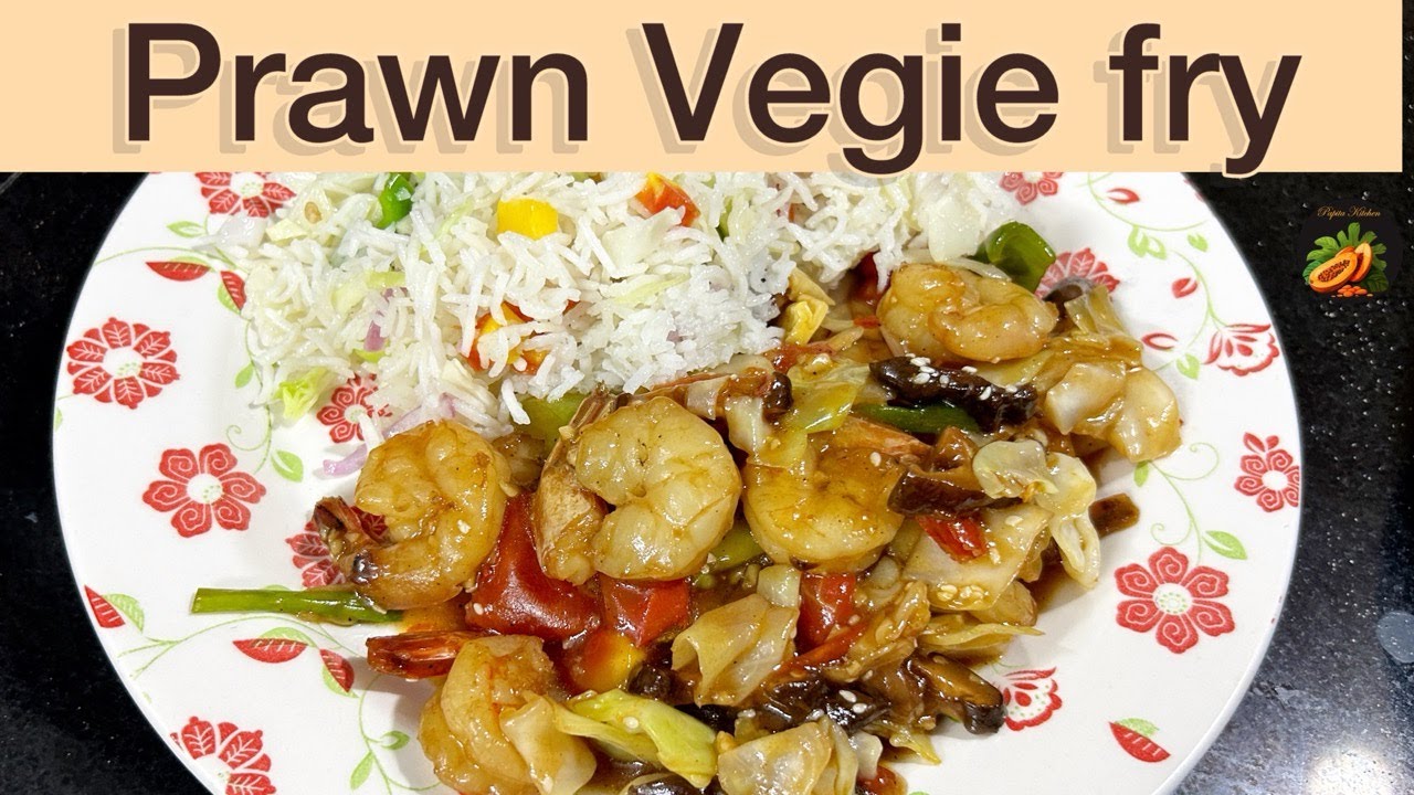 How to make Veg Prawns Fry | Delicious Prawns Fry Recipe