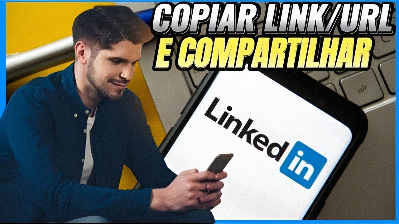 Como copiar link/URL do Linkedin e compartilhar