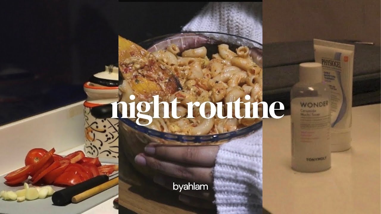 Night Routine✨| Cooking & Skin Care🥘 | Slow Evenings🌙