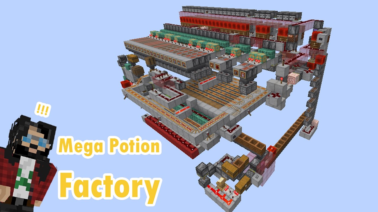 Unnecessarily Complicated Redstone - Potion Factory