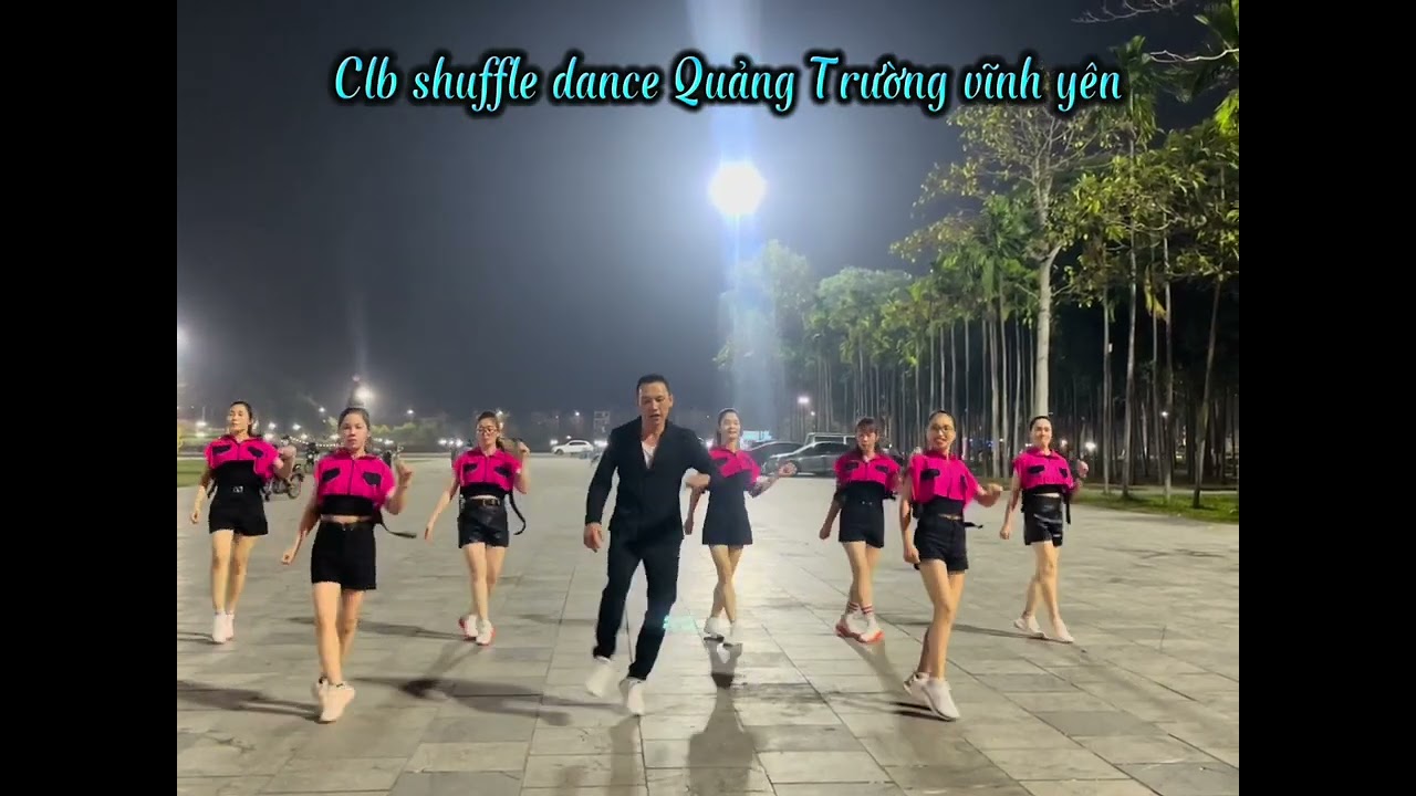 Nhảy Phố Hoa Lệ Cực Hay CLB Shuffle dance Quảng Trường Vĩnh Yên 💃💃🕺