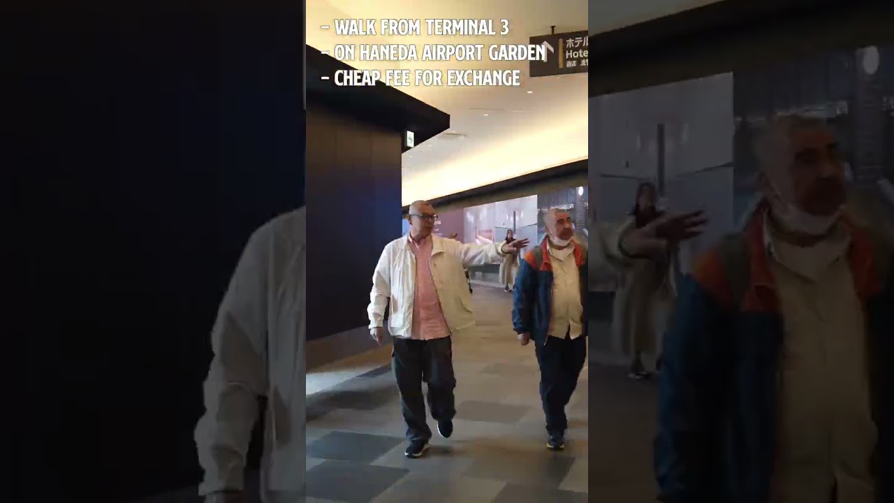 Hidden Cheap Money Exchange in Haneda Airport