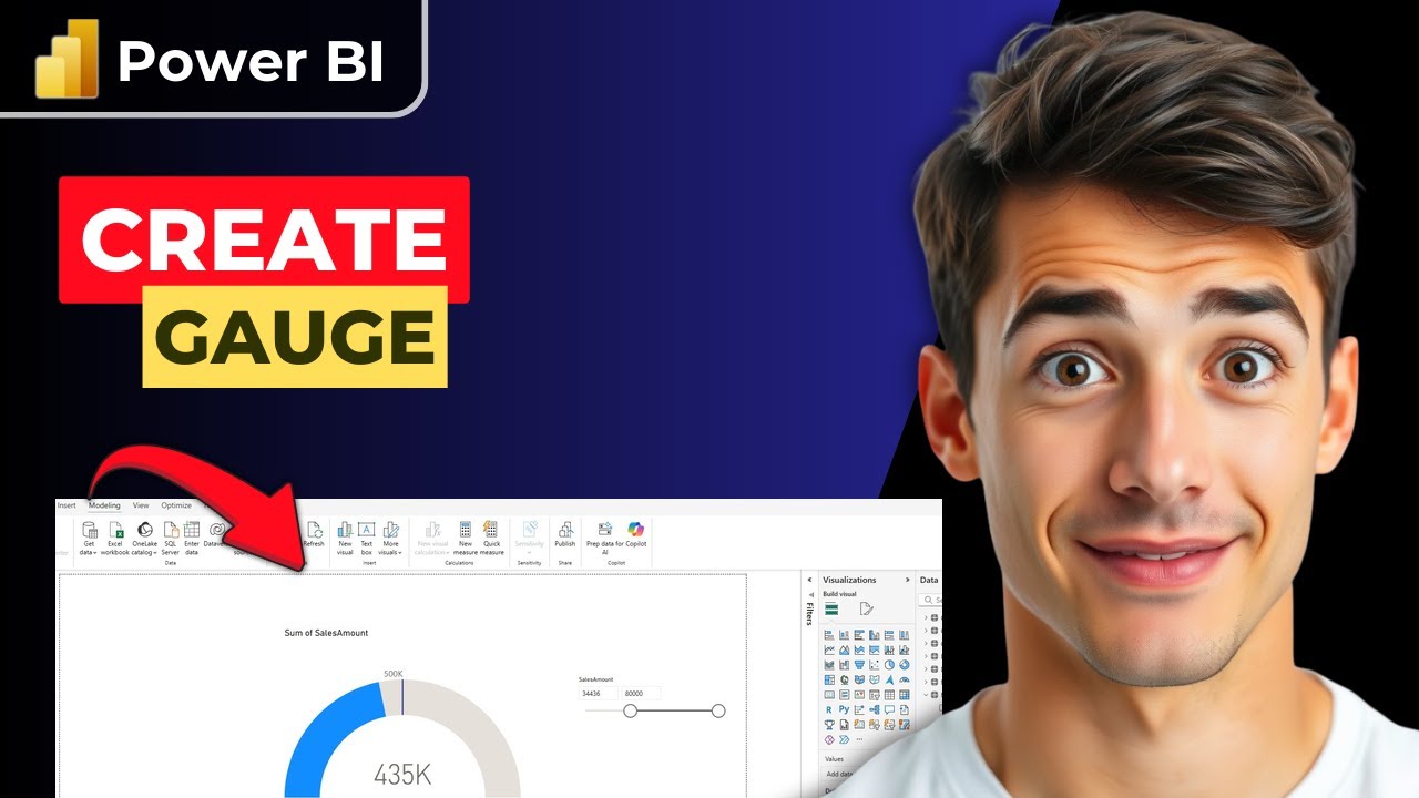 How To Create Gauge Chart With Power Bi (Easiest Way) (2026 Guide)
