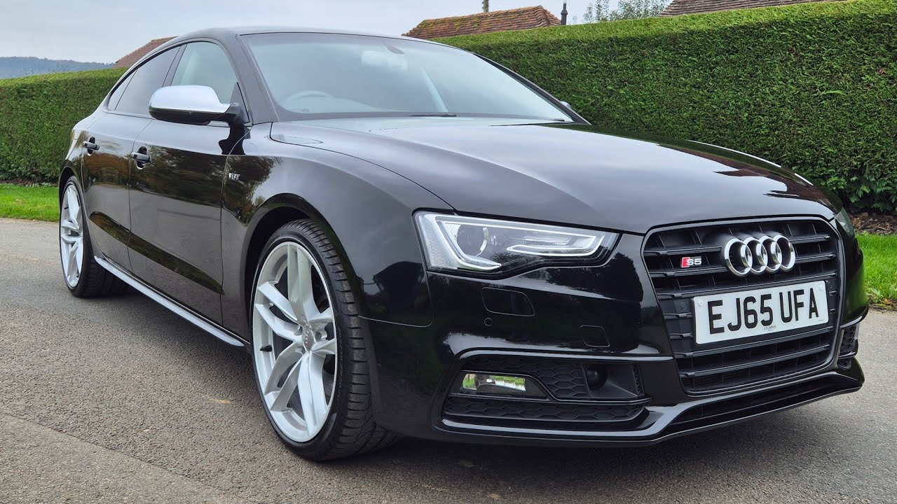 Audi S5 Black Edition Sportback 2015 года — обзор состояния и характеристик