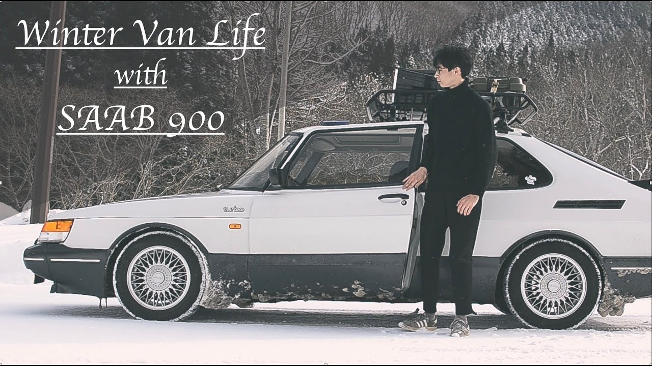 [SAAB 900🇸🇪] Coffee & little Camping with Swedish Classic | Snow Attack 2022 Ep.2