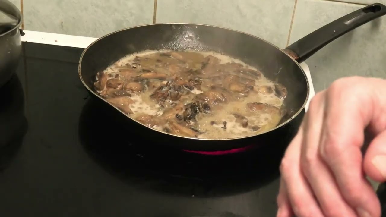 Грибной рис с подливкой