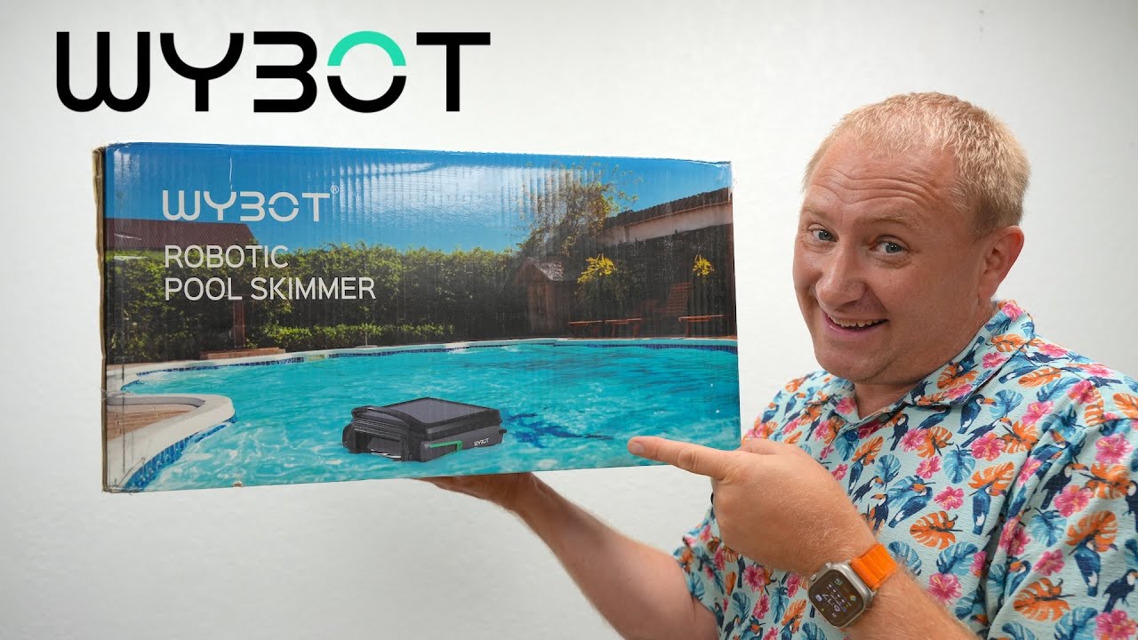 WYBOT F1 Solar Pool Skimmer Unboxing & Setup
