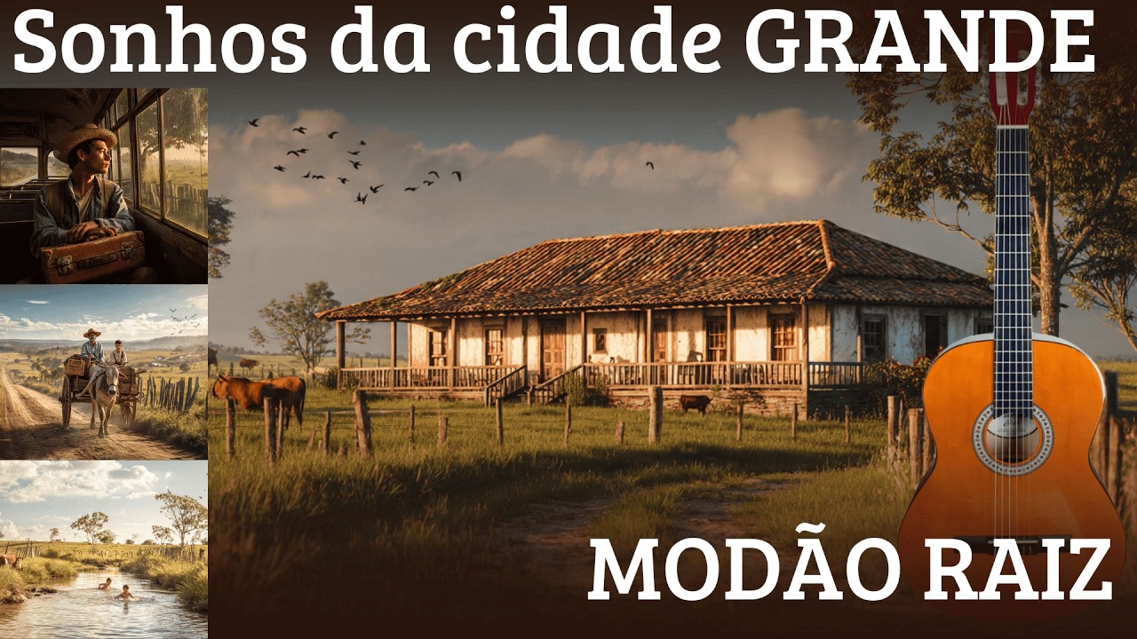 Grandes MODÃO RAIZ Sertanejo da FAZENDA pra Cidade Grande