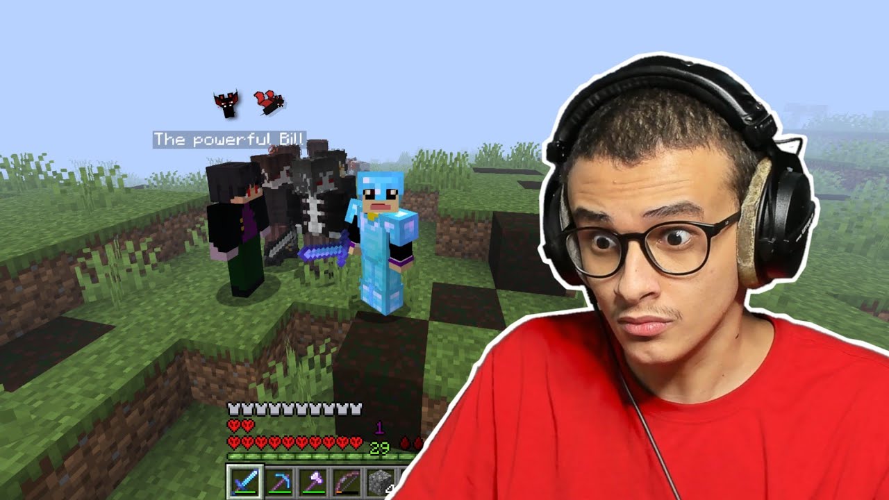 تحولت لمصاص دماء🦇|  Minecraft HC #3