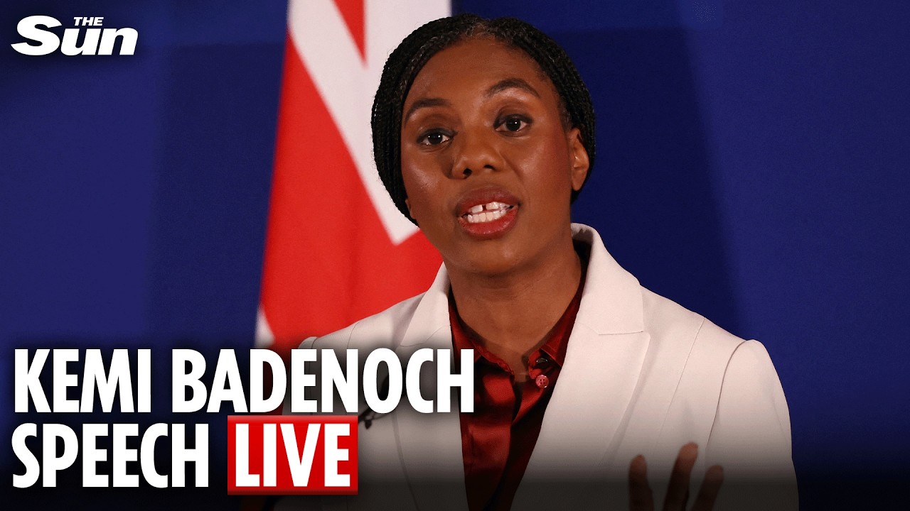 LIVE: Conservative Leader Kemi Badenoch gives keynote speech at the Institute for Government