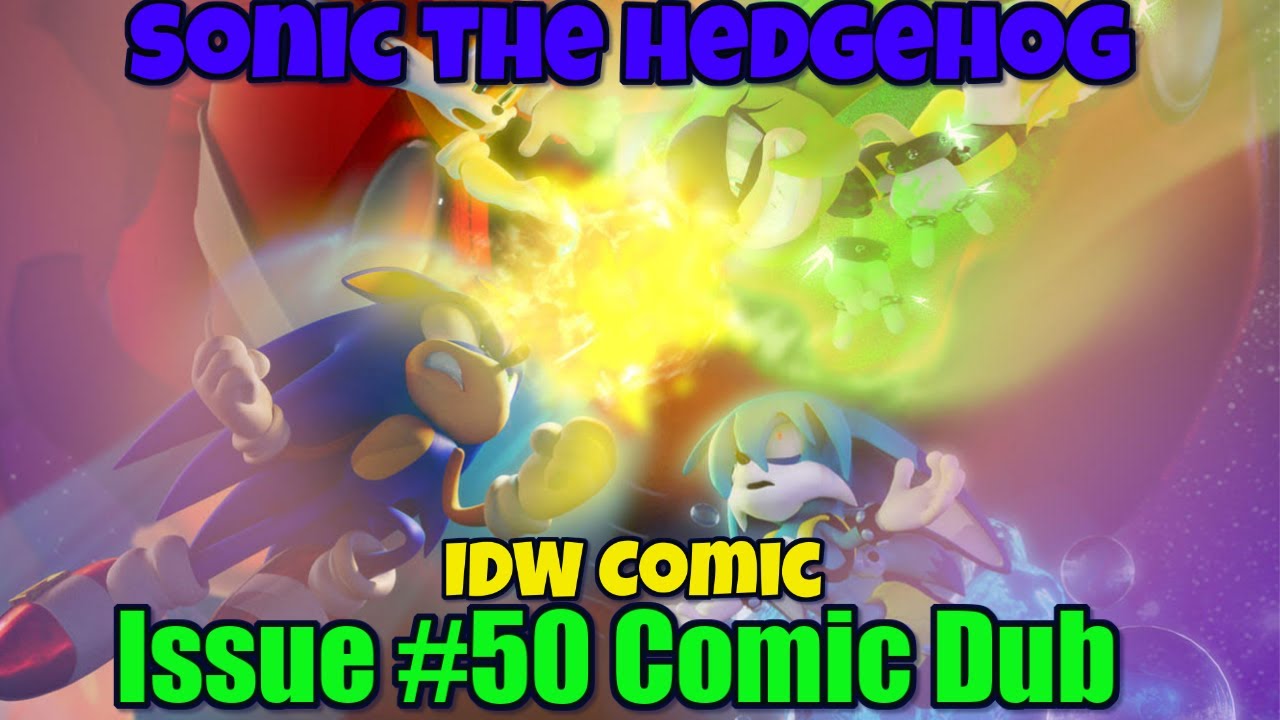 SONIC THE HEDGEHOG- (IDW COMICS) Issue 50 (Dub) "BATTLE FOR THE EMPIRE!"