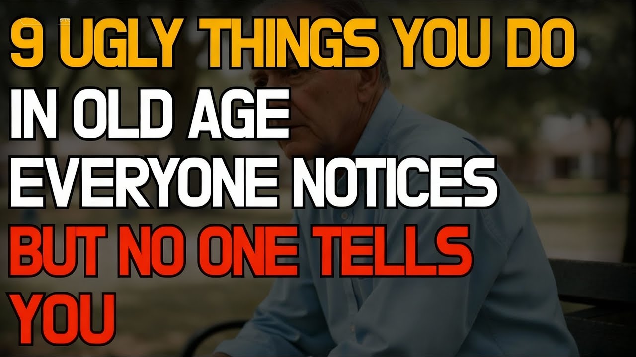 9 Ugly Things Seniors Do as They Age That No One Tells You