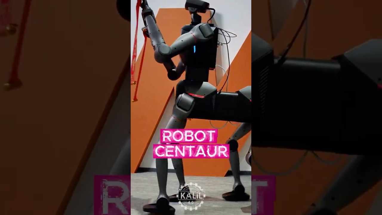Nowy chiński robot Centaur napędzany sztuczną inteligencją #robot #robotyka #robotpies #innowacja...