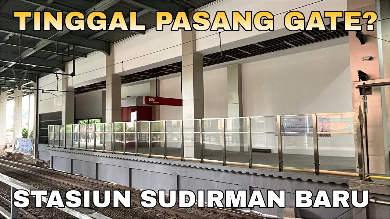 Update Pengerjaan Stasiun Sudirman Baru (22 Februari 2026) 