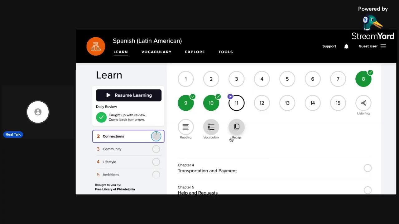 Day 84/100 Spanish Learning Challenge