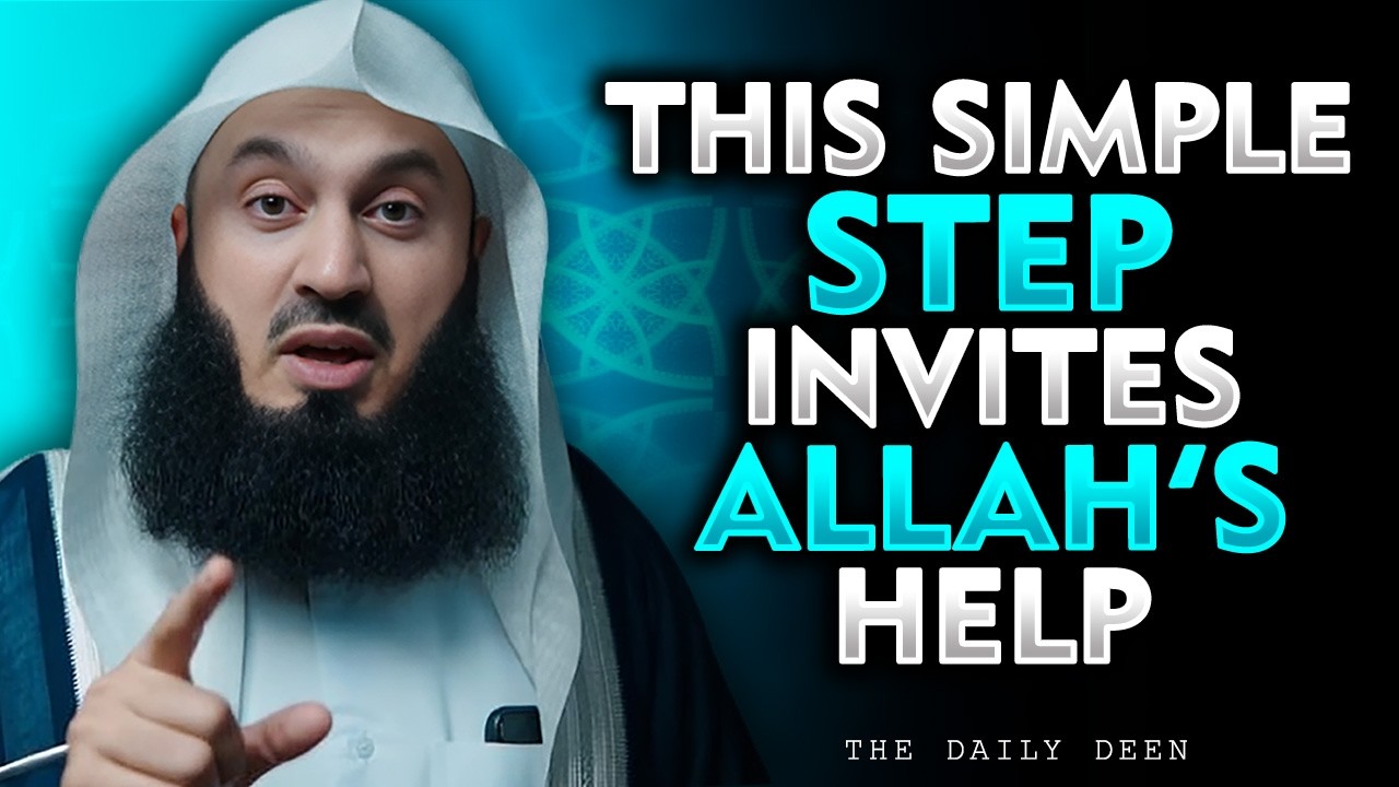 When You’re Carrying Pain Alone, This Simple Step Invites Allah’s Help  | mufti menk
