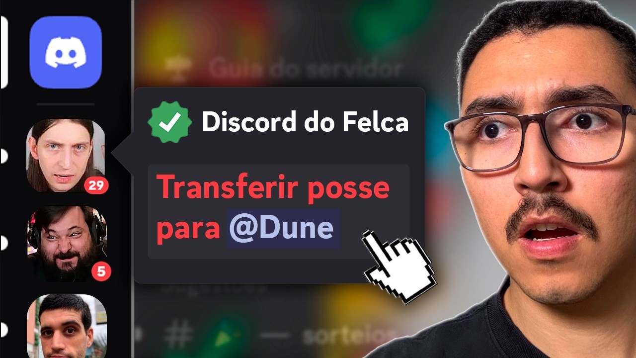 Tentando INVADIR SERVIDORES de YOUTUBERS no Discord!