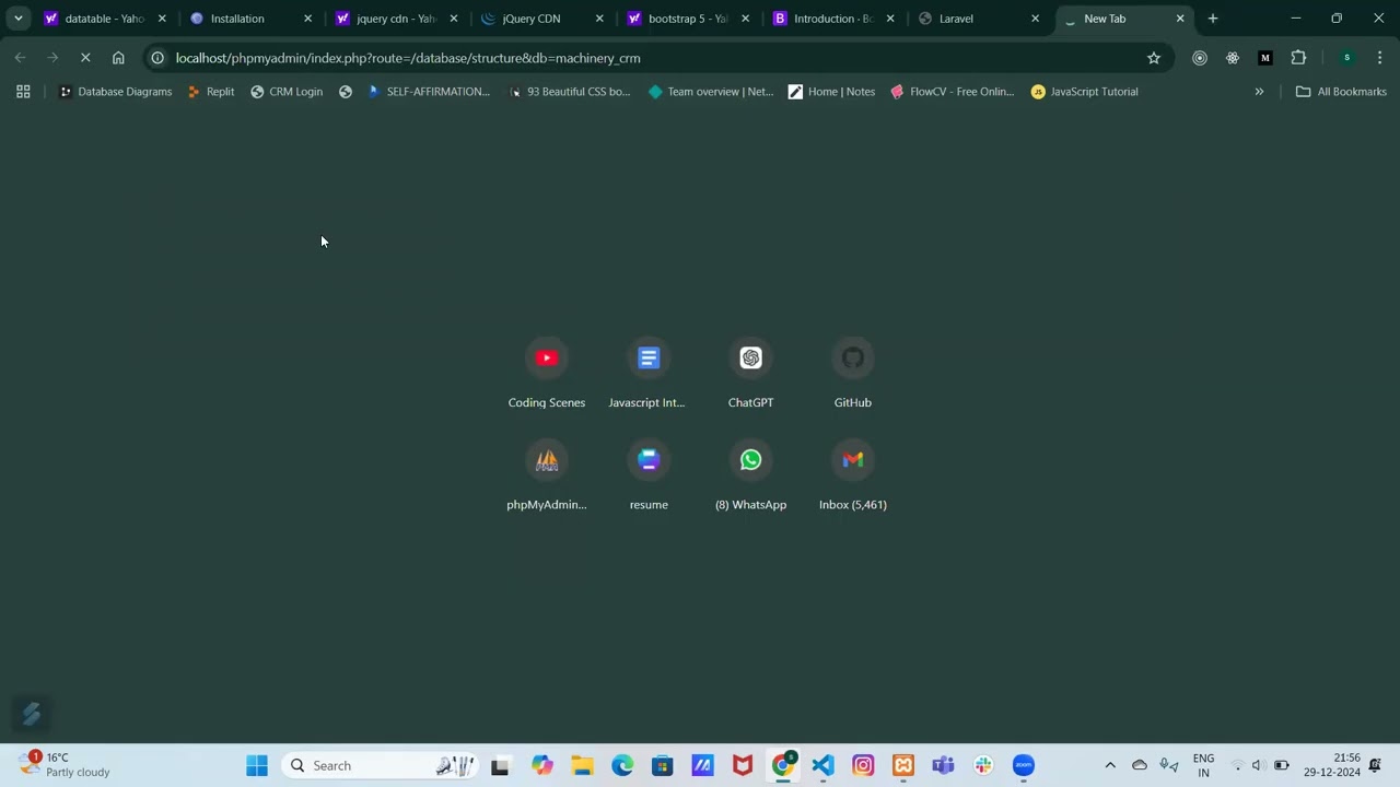 Laravel Datatable | Integrating jQuery Datatable with Laravel |Client Side Datatable