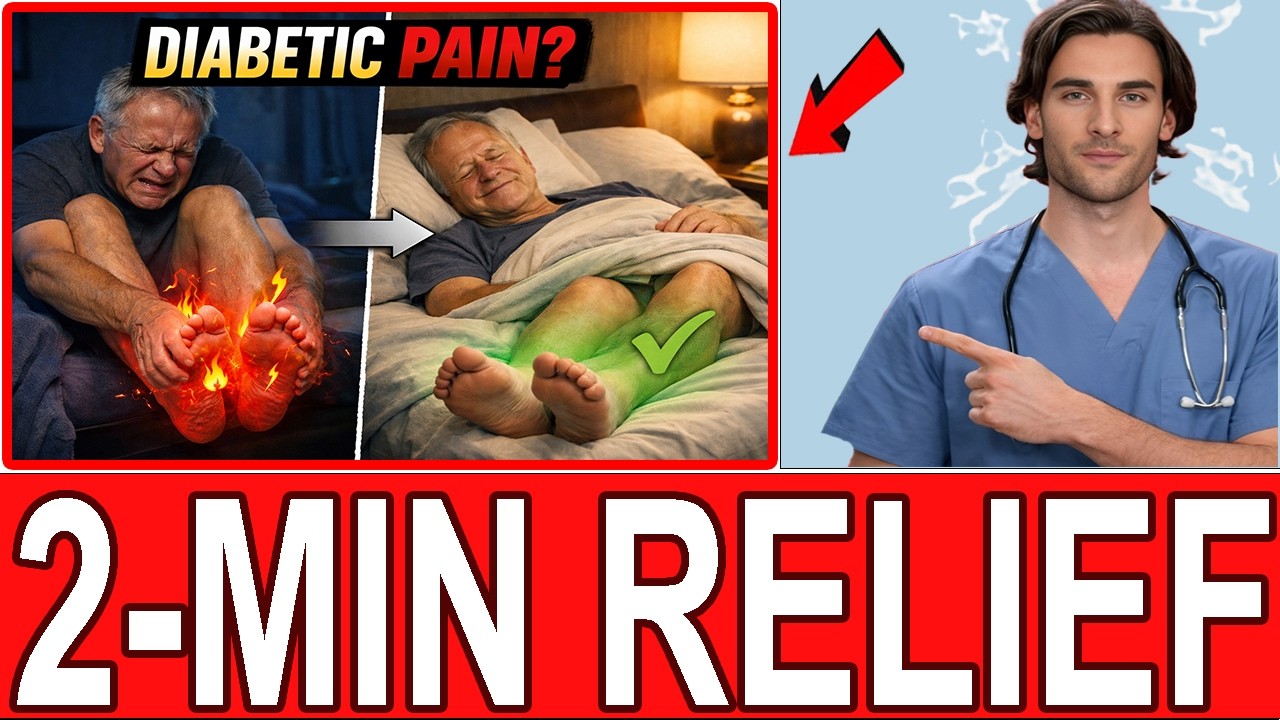Burning Legs Waking You Up at Night? STOP Diabetic Neuropathy Pain in 2 Minutes – No Meds!
