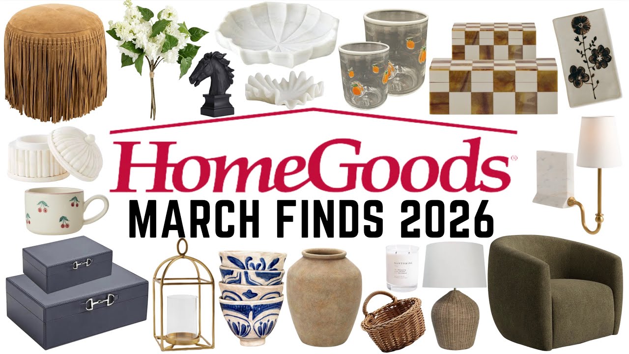 ЛУЧШИЕ ТОВАРЫ HOMEGOODS ЗА МАРТ 2026 ГОДА