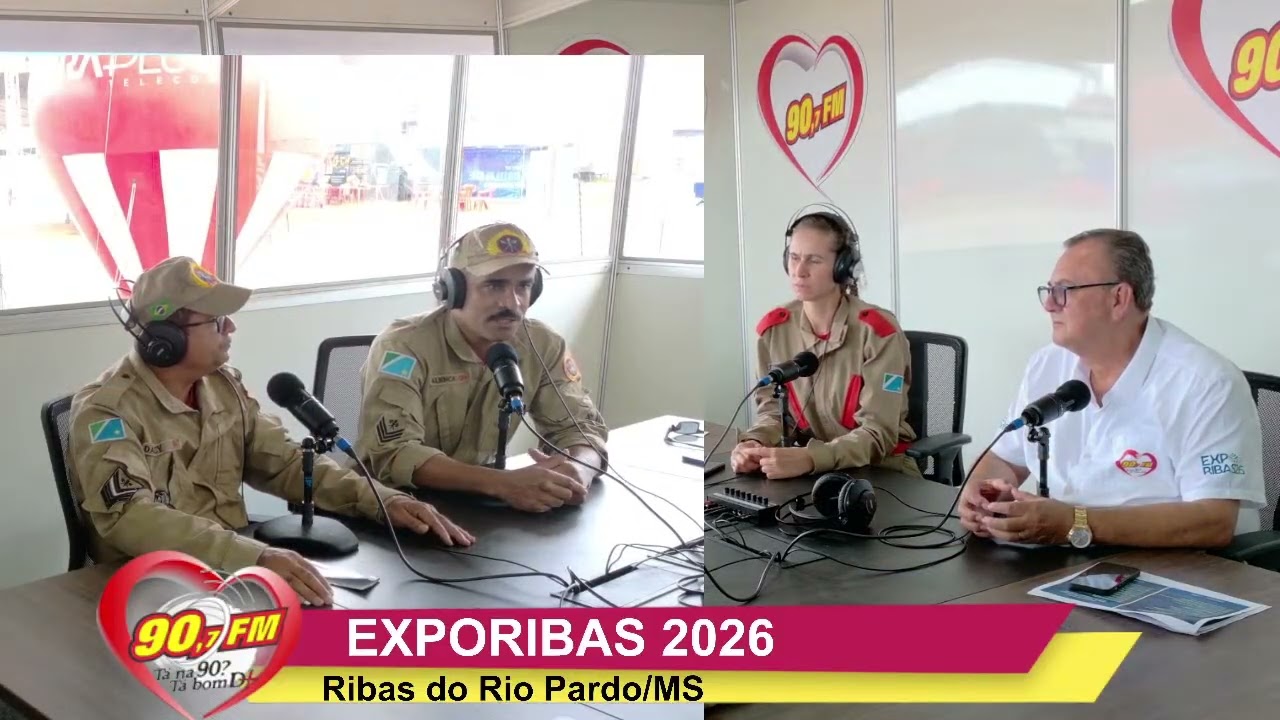 EXPORIBAS 2026 - ENTREVISTA COM BOMBEIROS/RRP/MS
