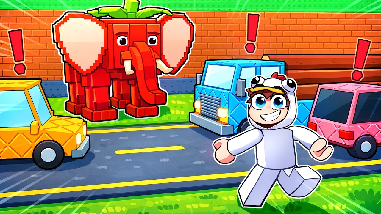 TRAVERSER une ROUTE DANGEUREUSE pour des BRAINROTS sur Roblox