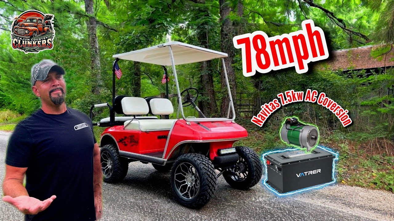 Building Our 1990 Club Car DS 78MPH ROCKET! ...PT 2. | Gator Cart Assembly!