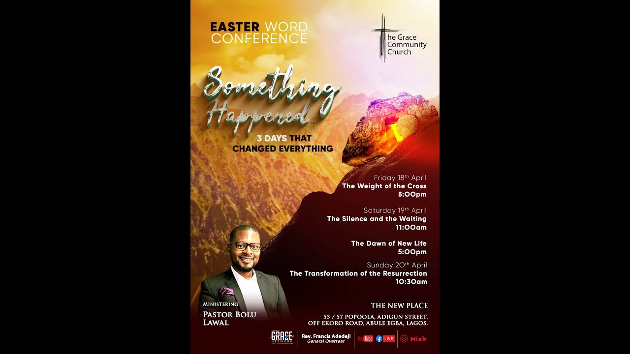 EWC 2025 Day 3 - The Significance of the Resurrection | Pastor Bolu Lawal | TGCC Lagos