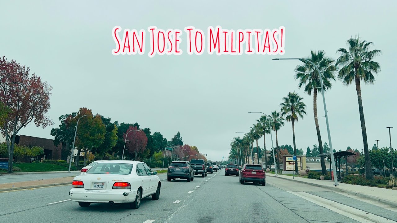 SAN JOSE TO MILPITAS CALIFORNIA DRIVE!