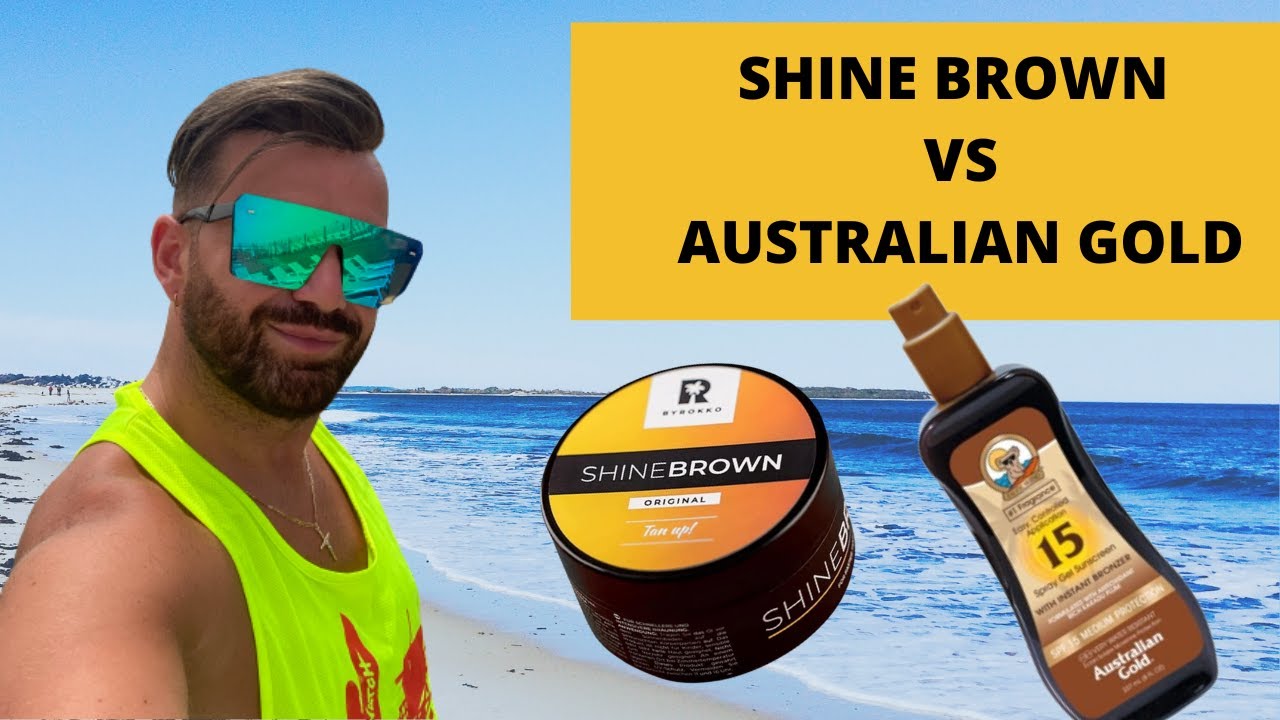 SHINE BROWN BYROKKO vs Australian Gold - SUBTITLES - moja opinia.