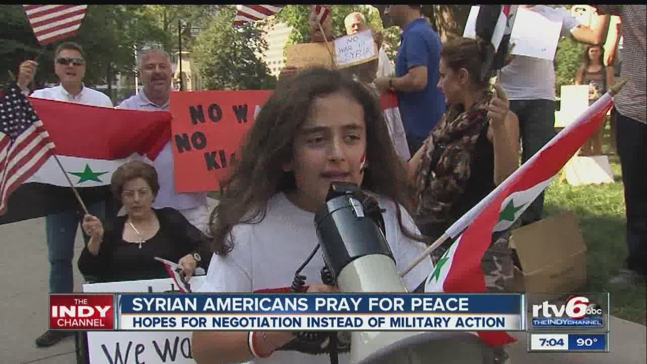 Local Syrian Americans pray for peace