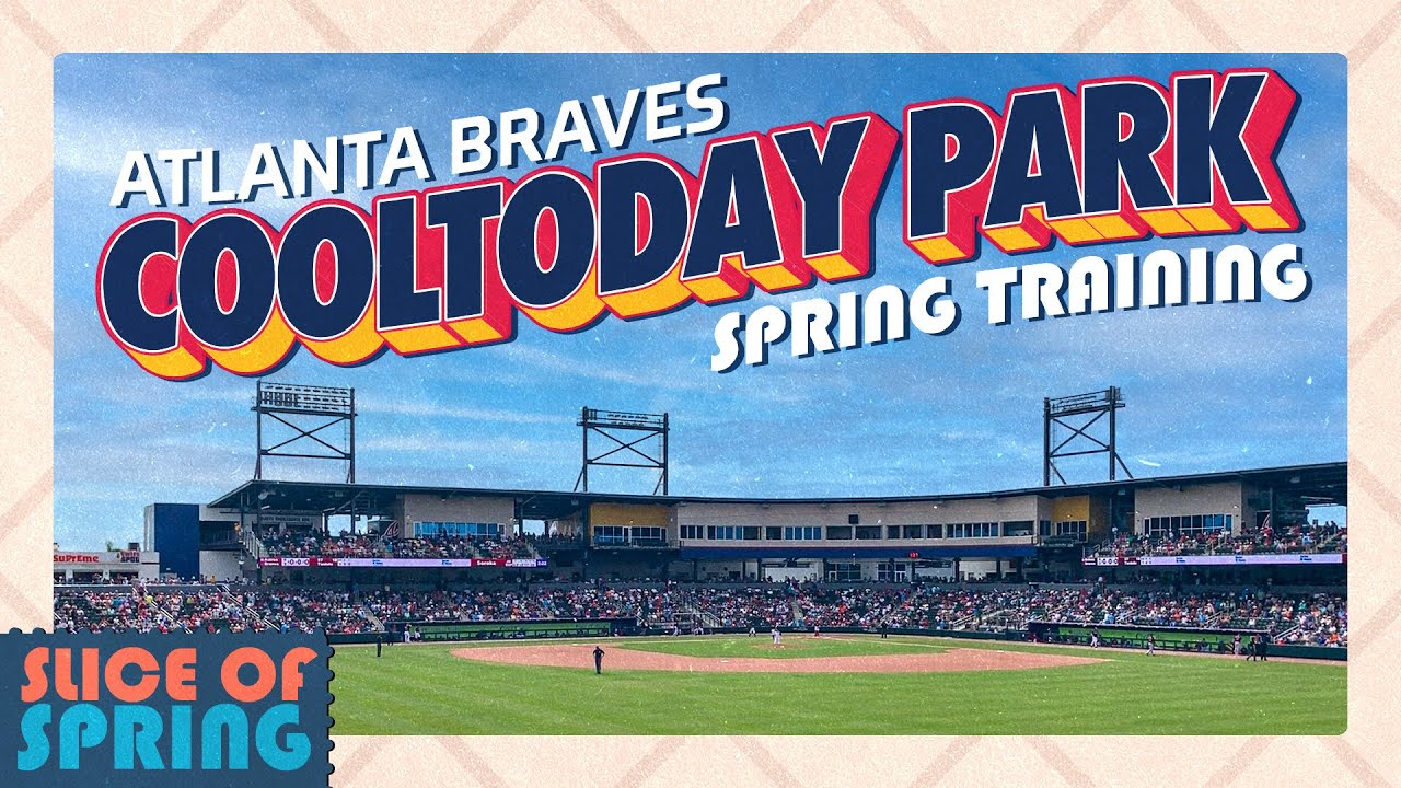 BRAVES SPRING TRAINING at CoolToday Park | Stadium Tour, Food Review, and More