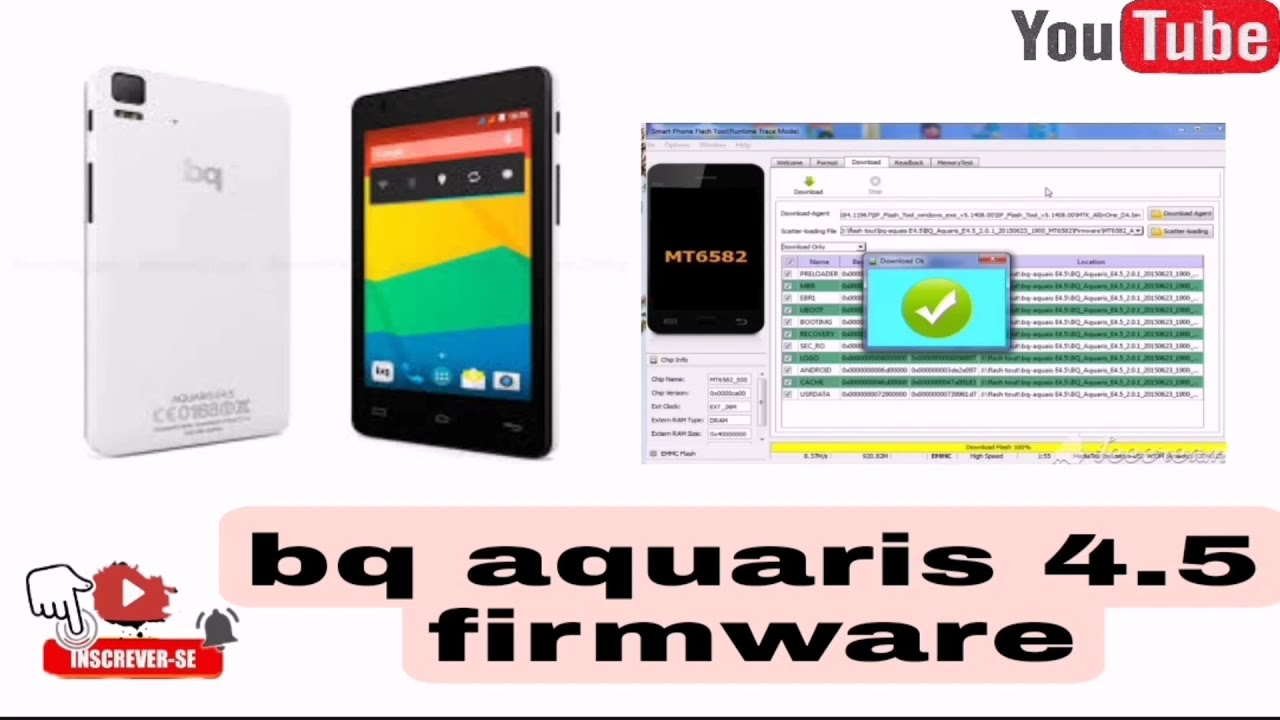 bq aquaris 4.5 firmware  sp flash tool