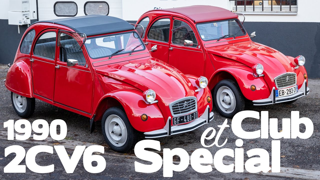 2CV6 Special 🇫🇷 VS 2CV6 Club 🇵🇹 (de 1990 toutes les deux)