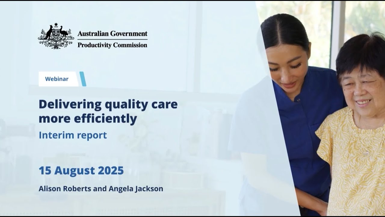[Consultation closed] Interim report: Delivering quality care more efficiently