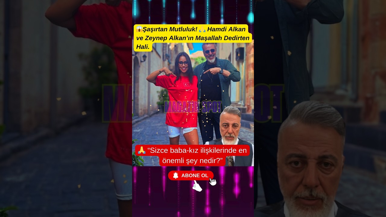 😱Şaşırtan Mutluluk! 🙏 Hamdi Alkan ve Zeynep Alkan&rsquo;ın Maşallah Dedirten Hali.#magazinspot #shorts