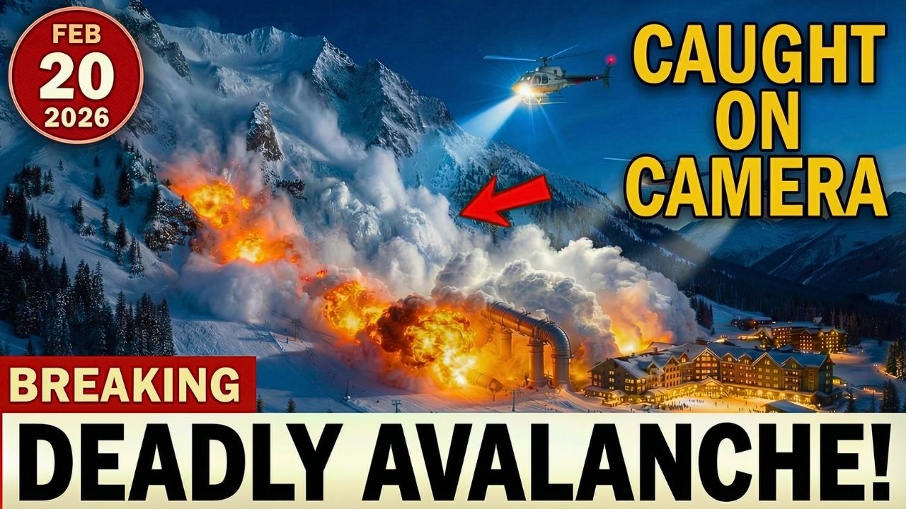 California's DEADLIEST Avalanche in DECADES &mdash; Skiers RUNNING ⚠️