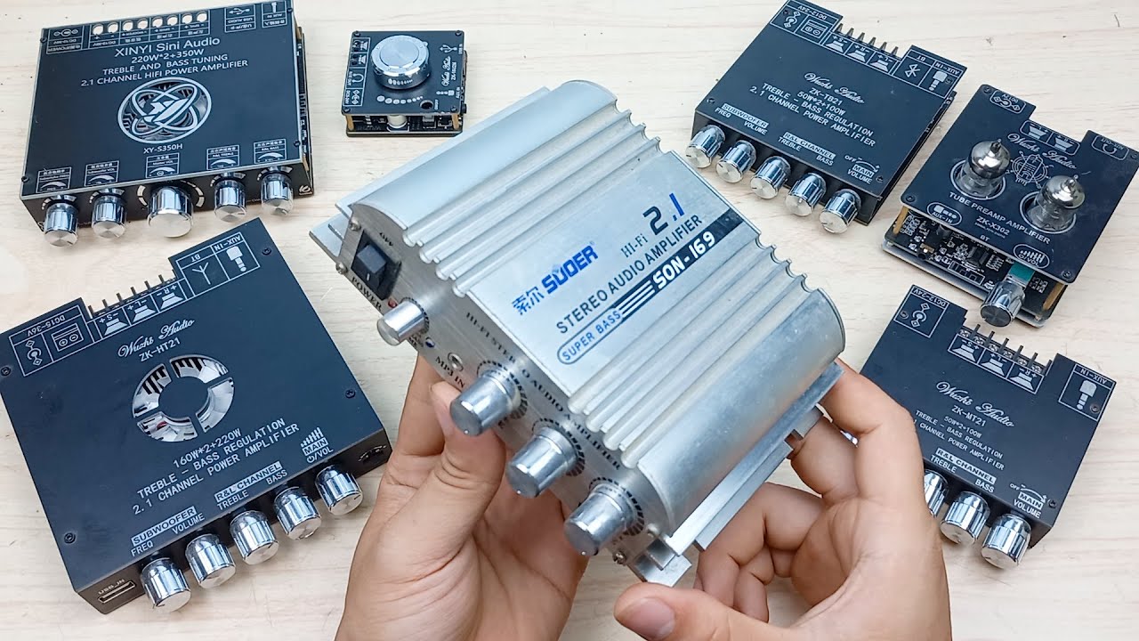 Amply Mini Bluetooth 12v Công Suất Khủng - Đừng mua loại này nếu không muốn mất tiền oan