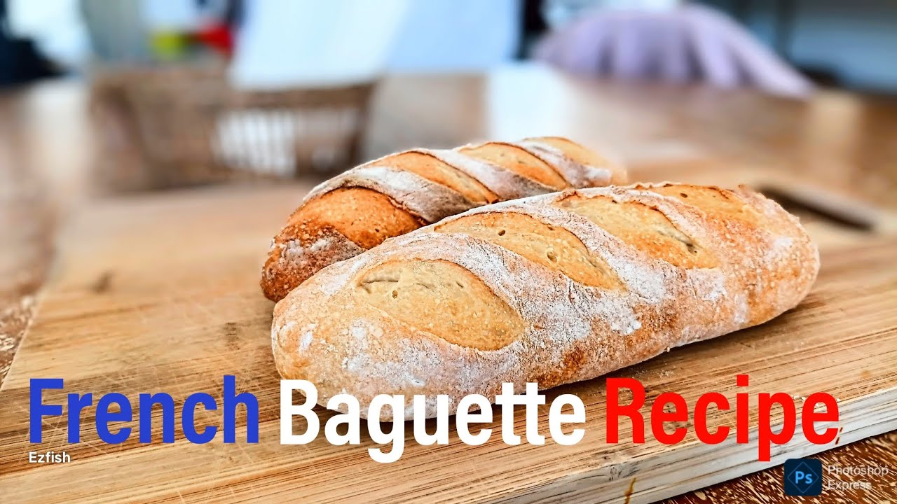 🇨🇵 Authentic French Bread Recipe / Asmr baking