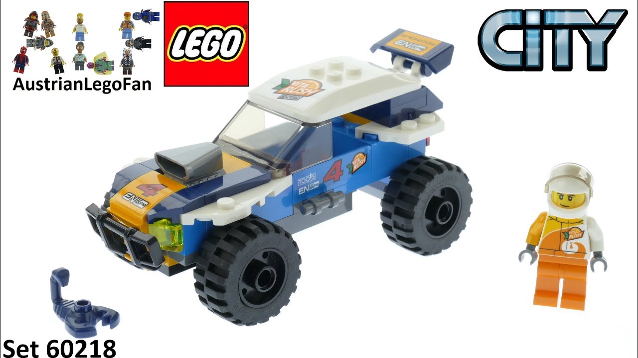 Lego City 60218 Desert Rally Racer Speed Build