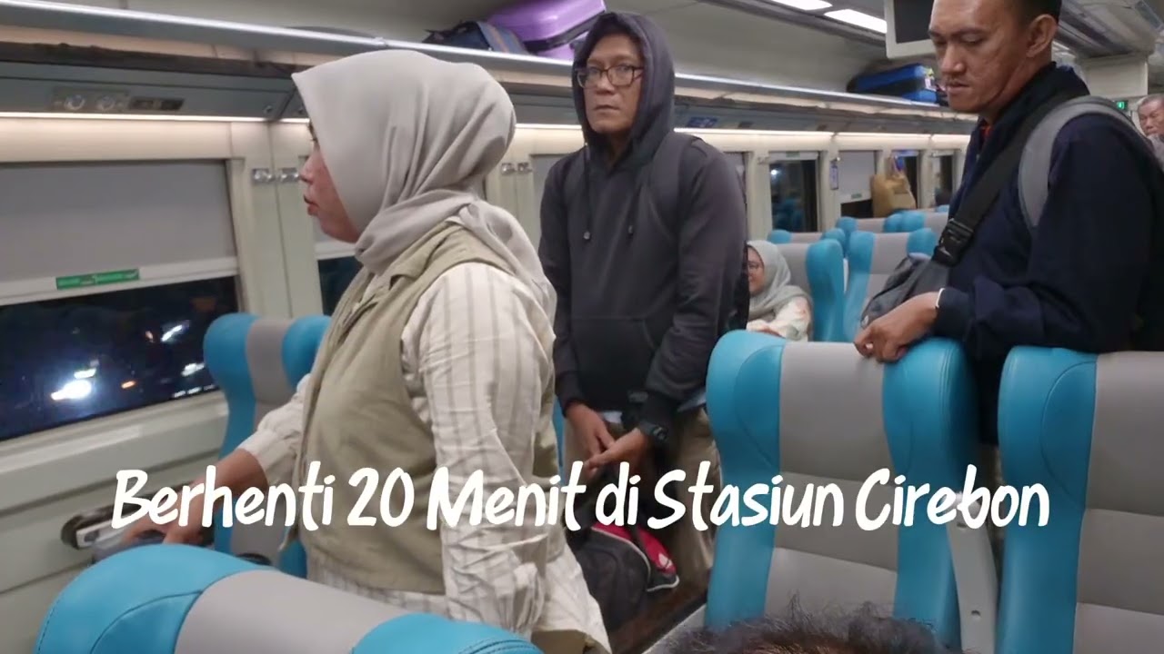 Berkereta ke Jakarta dari Tegal